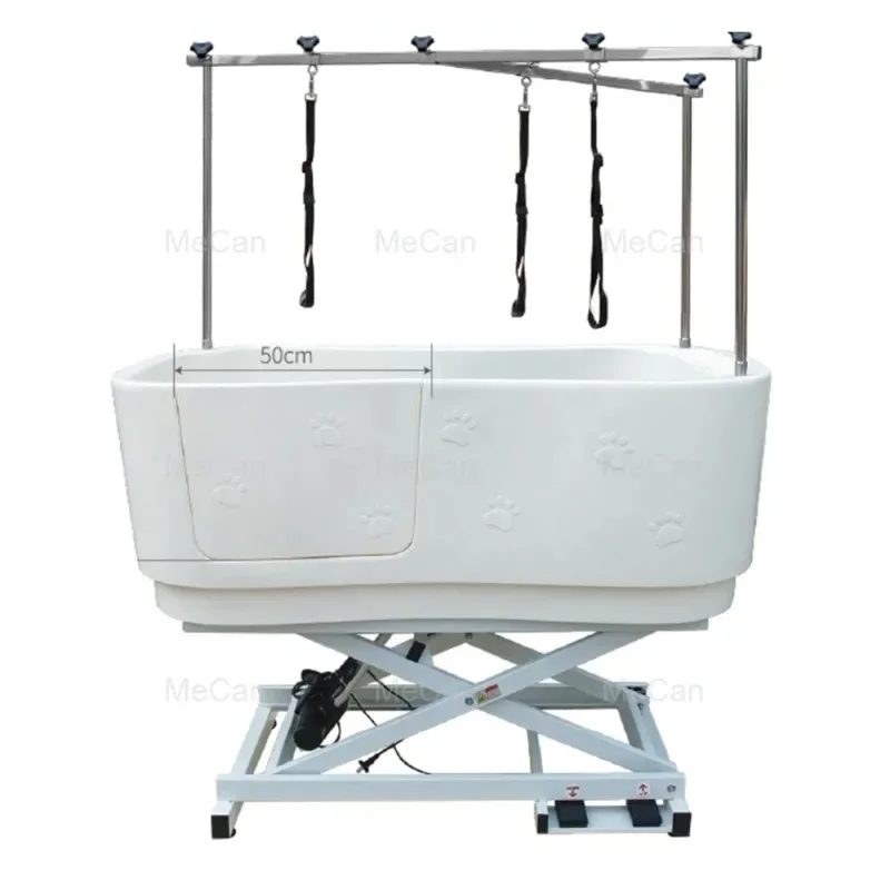 Wholesale Foldable Plastic Pet SPA Dog Washing Station Bathtubel Hight Ajustable Ectric Lifting  Bath Tub