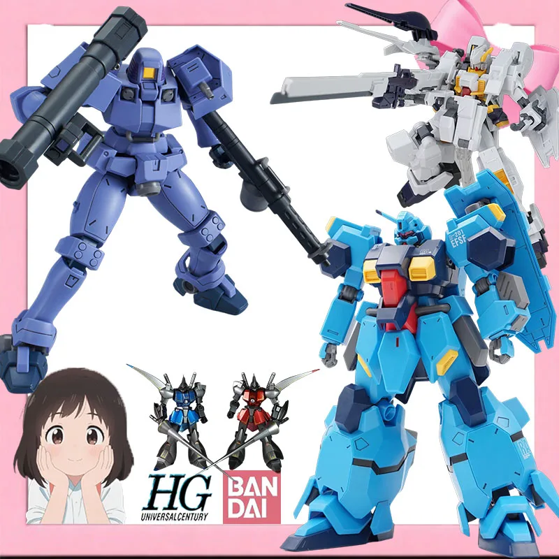

Bandai Original HGUC MS-14J ReGelg Custom, MSK-008 Dijeh, NZ-999 Ⅱ Neo Zeong (NT) Anime Assembly Gifts