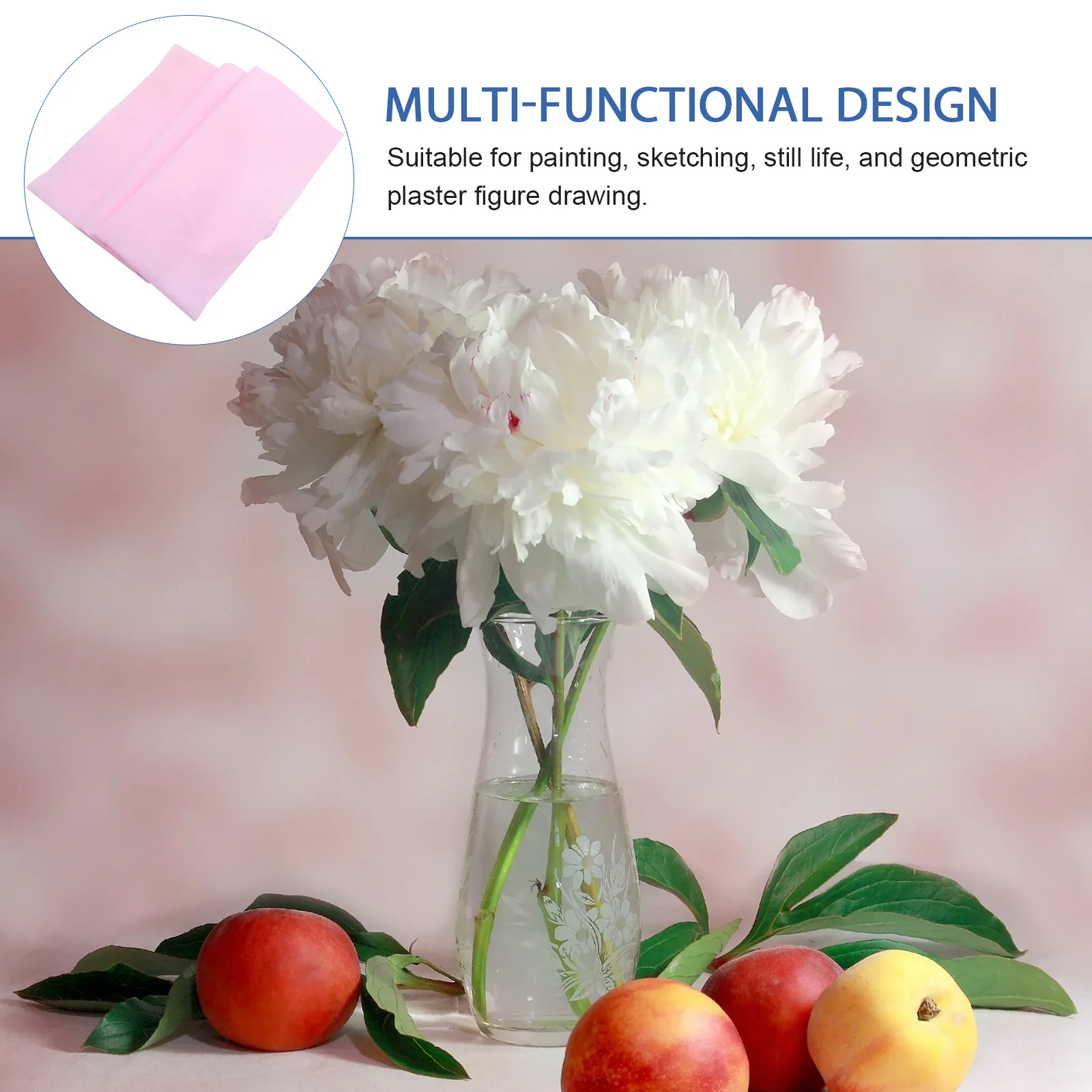 خلفية رسم للرسم، قماش موثوق به، خلفية فنية من القماش، مقاس كبير لمعدات رسم الحياة الساكنة