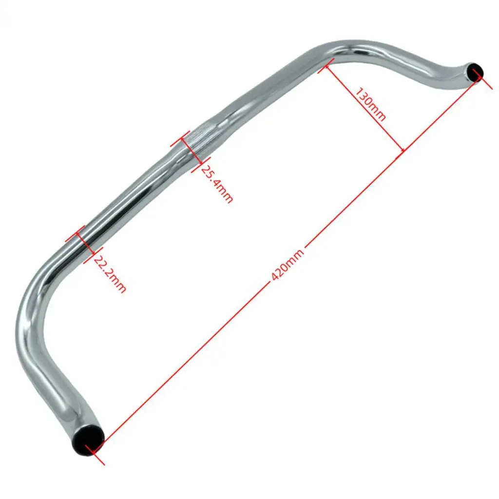 

Lightweight Mountain Bike Handlebar Aluminum Bullhorn Bar Cycling Accessory Stable Bicycle Handle for Highway Riding