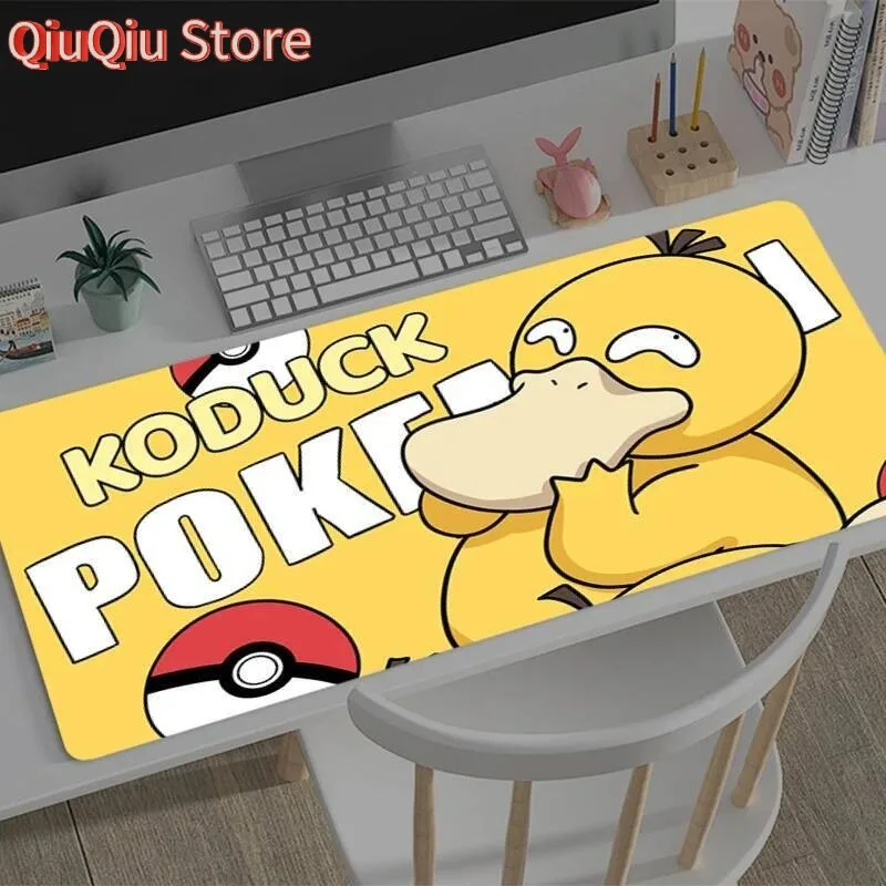 

Gaming Mouse Pad P-Pokemons P-Psyducks Office Carpet Mouse Mats Gamer Rug Desk Accessories Computer Table Pads PC Anime Mousepad