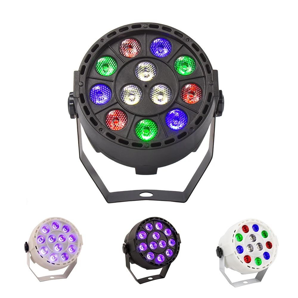 

Mini LED Par 12x3w RGBW Stgae Light Equipment With DMX For DJ Disco Sound Party Lights