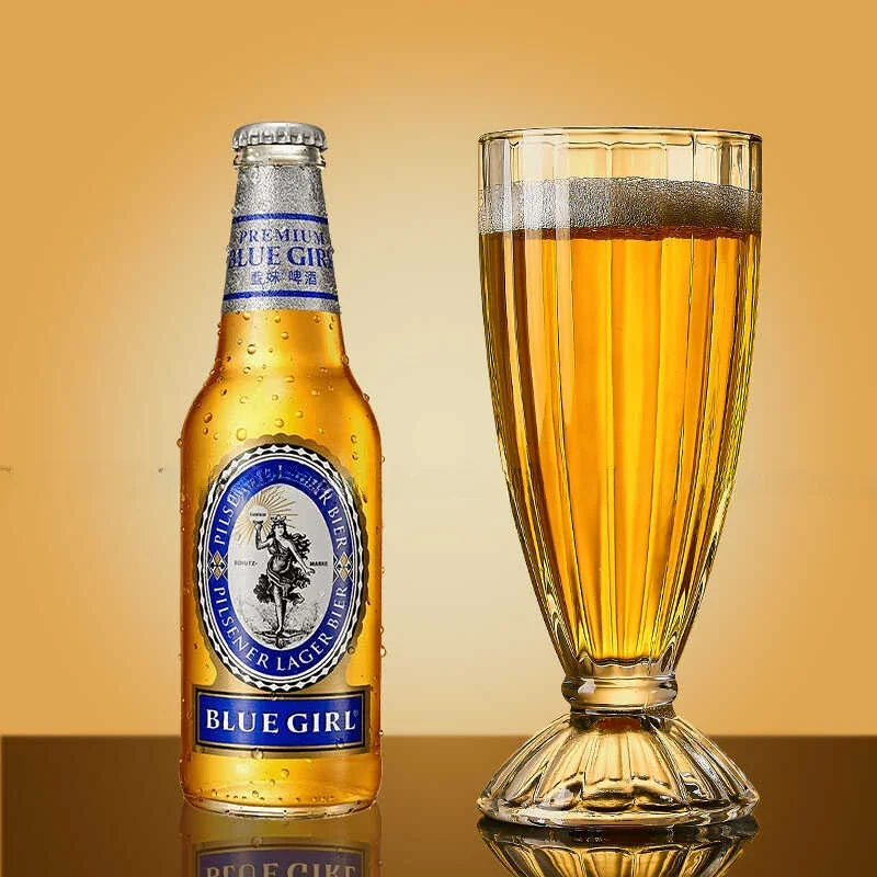 大容量クラフトビールグラスセット-グラス-家庭用-クリエイティブ-インターネットで人気のタップビールストライプグラス-ヨーロッパスタイル-バー-業務用
