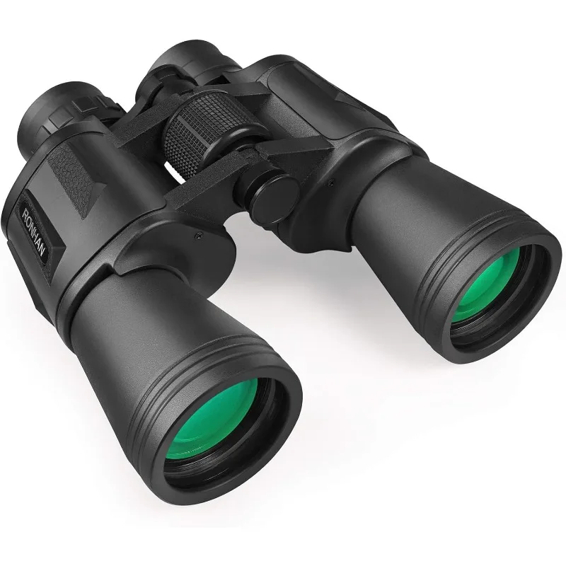 20x50 Binoculars for Adults High Powered, Military Compact HD Waterproof Binoculars Telescope with Carrying Case and Strap