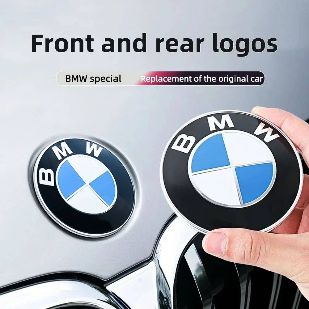 74mm 82mm Car Emblem Badge Hood Front Rear Trunk Logo for X3 X5 X6 E46 E39 E38 E90 E60 Z3 Z4 51148132375 Bmw Emblem