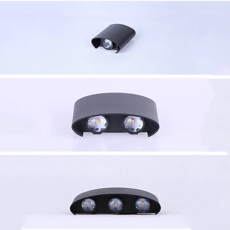 โคมไฟ pelindung Mata ติดผนังแบบเรียบง่าย, 2/4/6/8/10หัวทางเดินบันไดสร้างสรรค์ห้องนั่งเล่นห้องนอนข้างเตียง