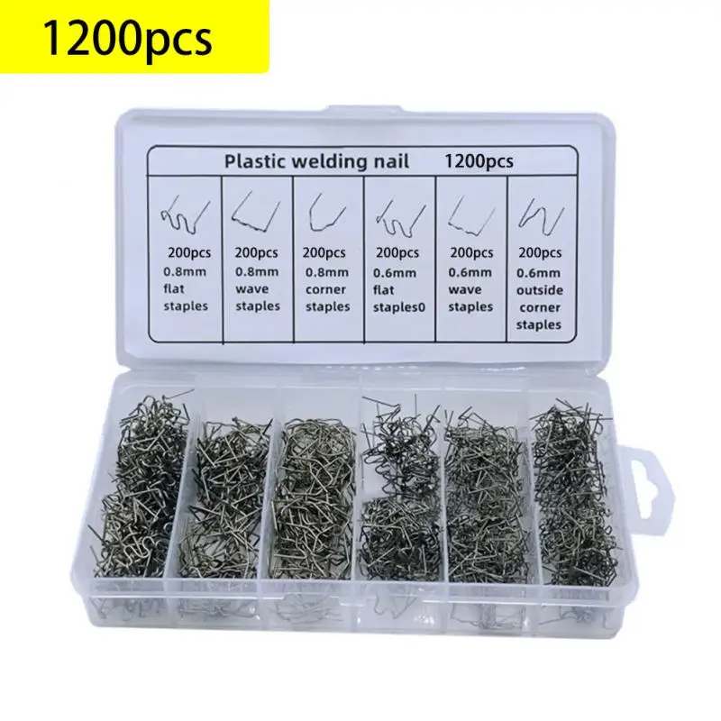 Máquina de reparación de plástico para soldar, grapadora caliente, parachoques, guardabarros, Kit de grapas, herramienta de parachoques, accesorios