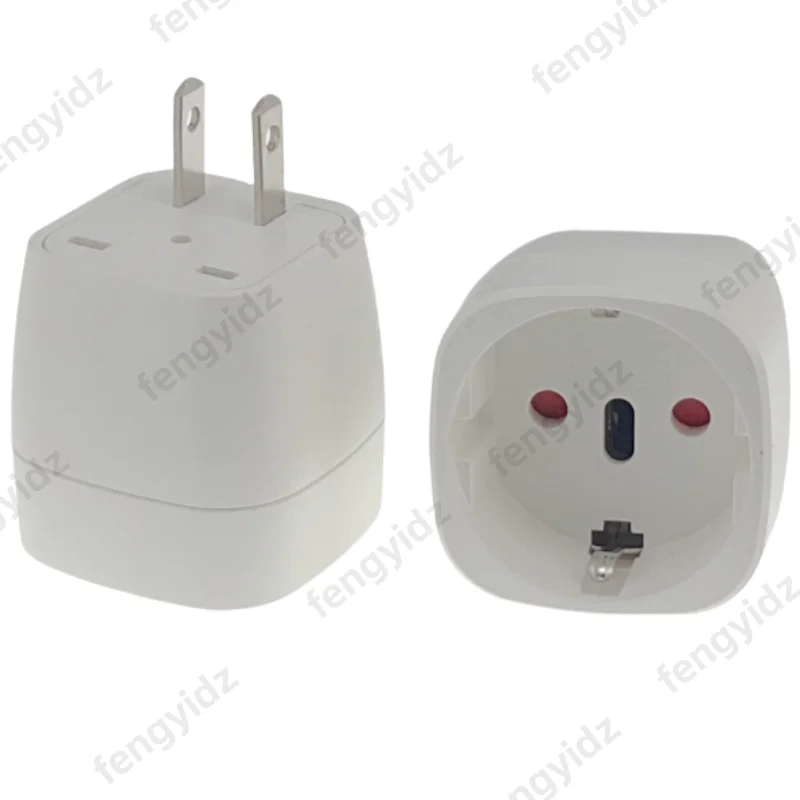 EU To US Japan Canada Travel Plug European Italy Switzerland Brazil Socket Adapter USA JP Travel Adapter Power Converter