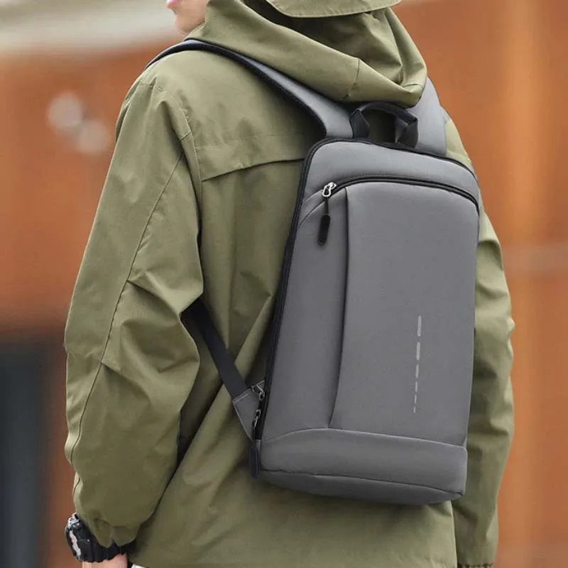 Waterproof 15.6 Inch Laptop Backpack for Man Ultra Lightweight Bussiness Bag Travel Bags Men's Minimalist Notebook Backpacks Hot