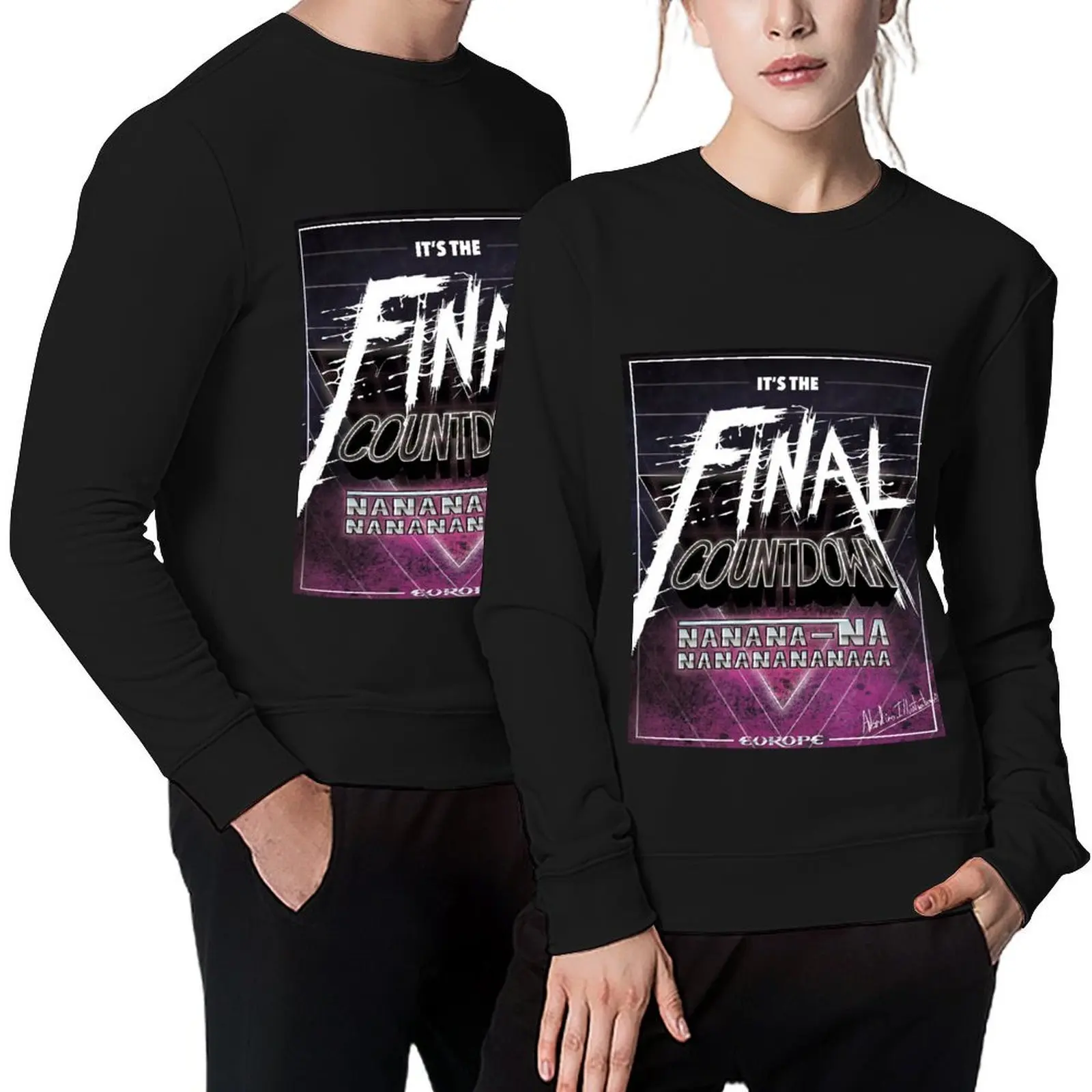 

Final Countdown Pullover anime clothes japanese style autumn clothes male clothes new in sweatshirts