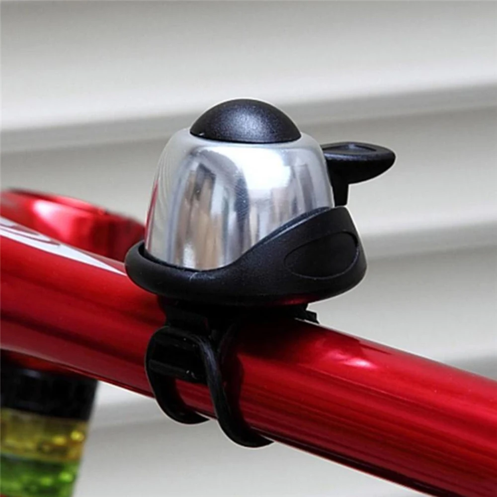 

Road Bike 360 Rotation Loud Tone Warning Rubber band Handlebar Adjustable Alarm Rings Ring Bells Bicycle Bell Bike Horn