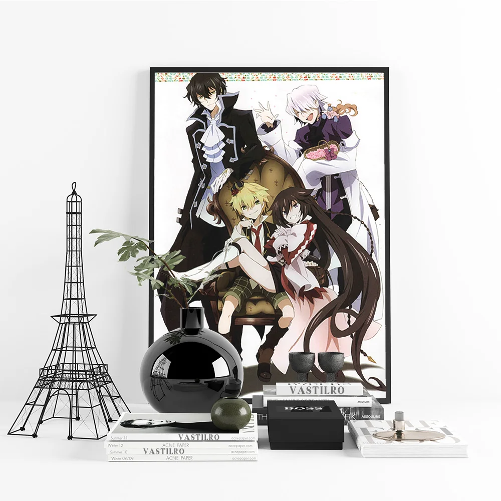 Pandora Hearts Japanese Anime Wall Art Print Picture Poster Manga Character Modern Canvas Painting Fans Collection Home Decor