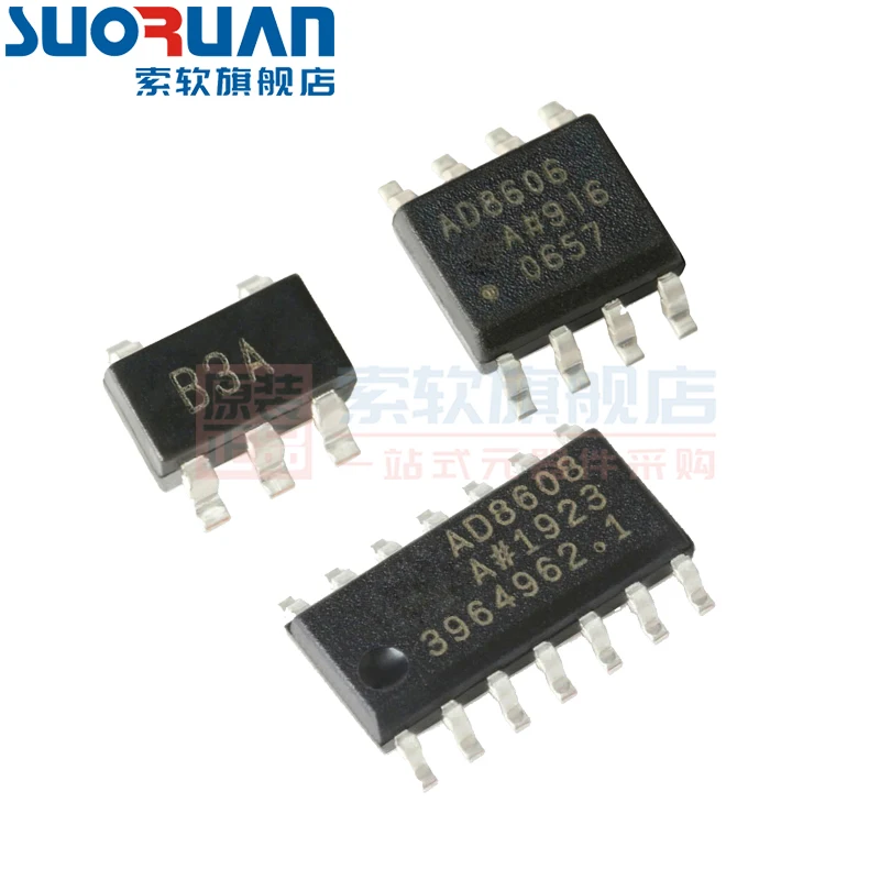 Free shipping     AD8605ARTZ AD8606ARZ AD8608ARZ      10PCS