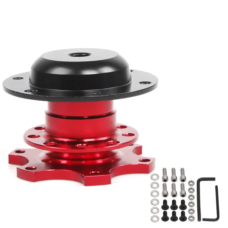Formula quick release steering wheel modification quick release device, steering wheel height increase adapter seat