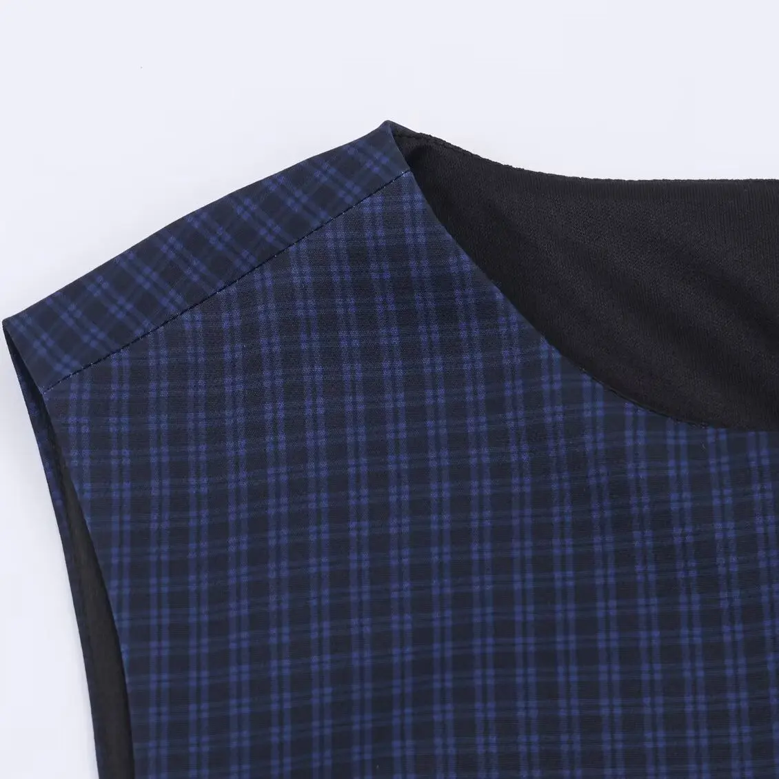 Ele xadrez ort dr em camadas decoração outono nova chegada feminina faion a linha saia casual sle fibra de poliéster