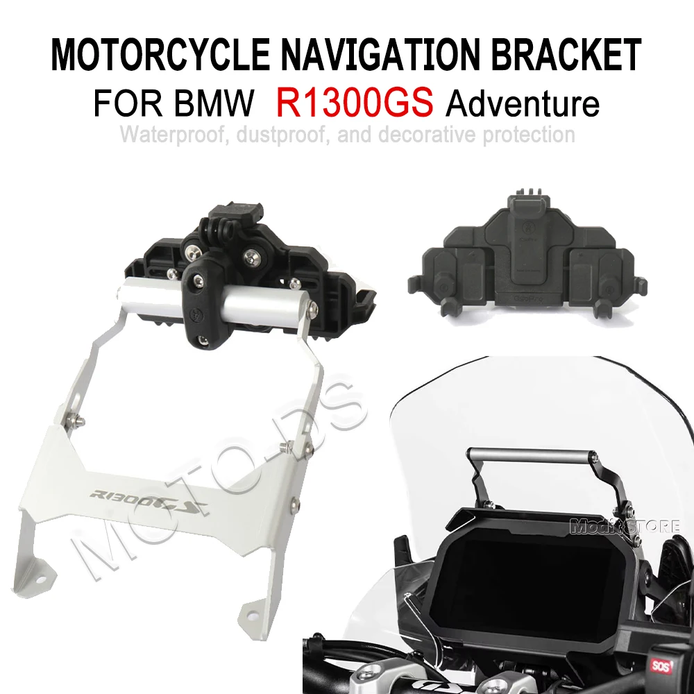

12mm 22mm GPS Mount For BMW R1300GS R 1300GS ADV R1300 GS Adventure Motorcycle Navigation Device Carrier Smartphone Bracket ﻿
