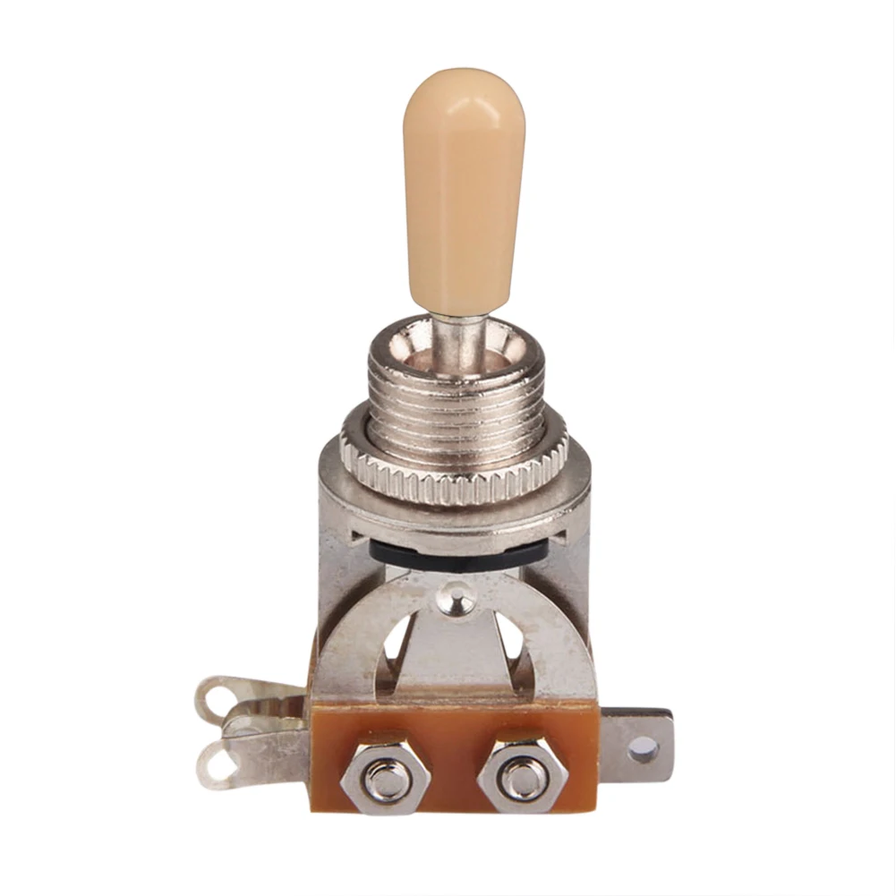 Seletor de guitarra de 3 vias, interruptor de alternância, captadores, controle, peças de guitarra, leve, portátil, elemento de música