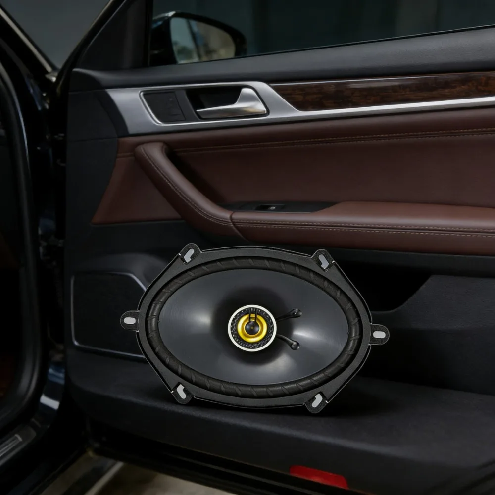 6 x 8 Inch Car Audio Coaxial Speakers 2 Pack High Power Waterproof Stereo System