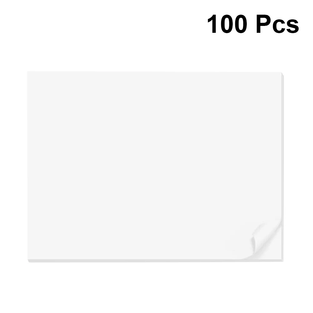 

100 Sheets Drawing Paper Craft Painting Art Color Plain Pad Blank Papar A4 Sketch