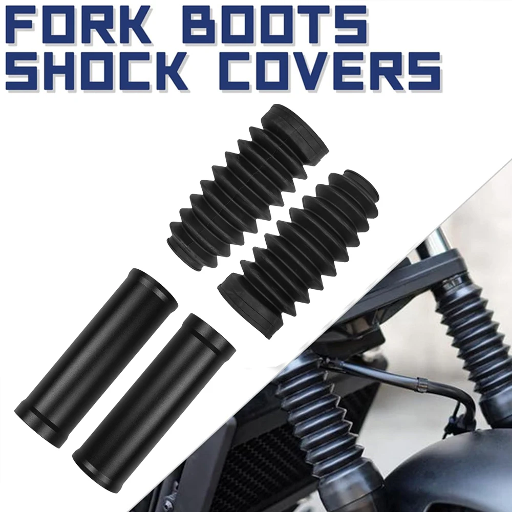 

For Honda Rebel CMX500 CMX300 CMX 500 300 2017-2024 Front Fork Boot Slider Shock Absorber Cover Gaiter Motorcycle Accessories
