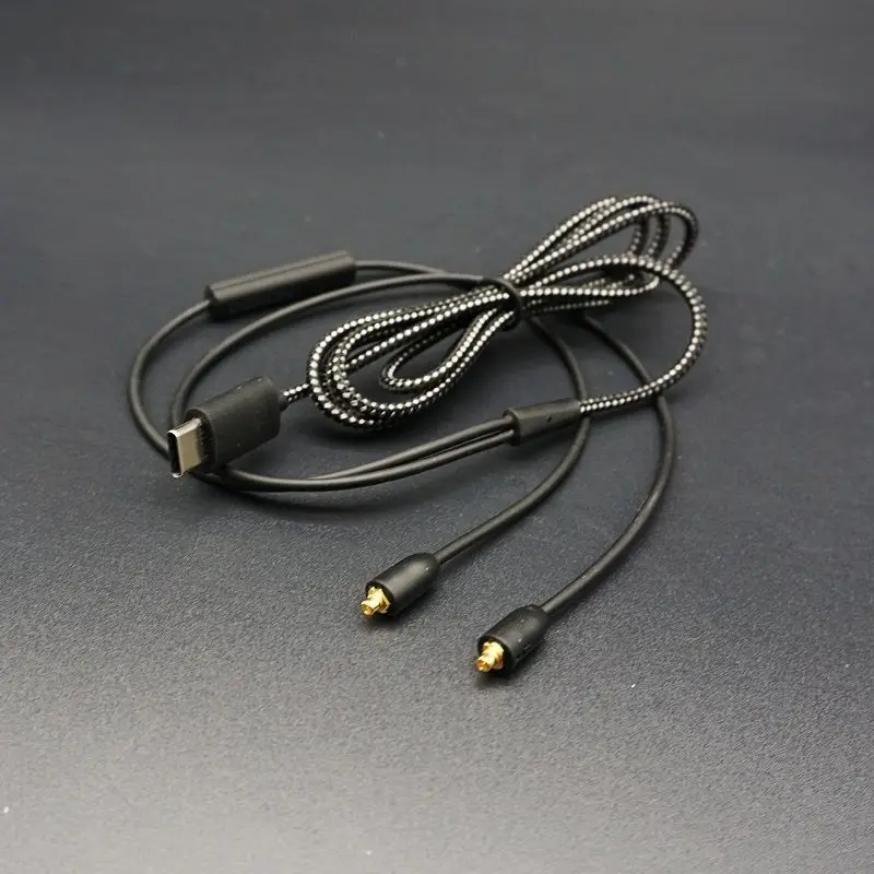 Original Type C to MMCX Headphone Upgrade Wire USBC Earphone Cable DAC Decoder CX21988 High-End MMCX line