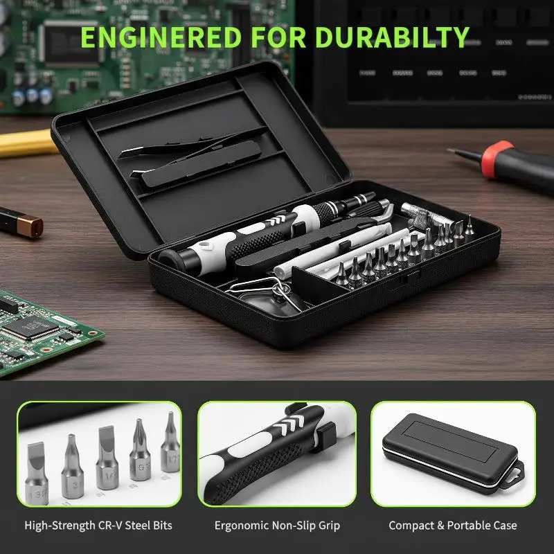 115 in 1 Mini Precision Magnetic Screwdriver Set Practical Repair Tool Gift for Men DIY Enthusiast Electronic Repair