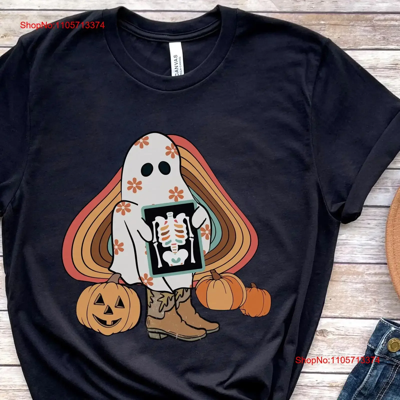 Halloween Radiology shirt RadiologisT T tech Rad Spooky funny gifts vintage Washed Comfortable Stylish Breathable Casual
