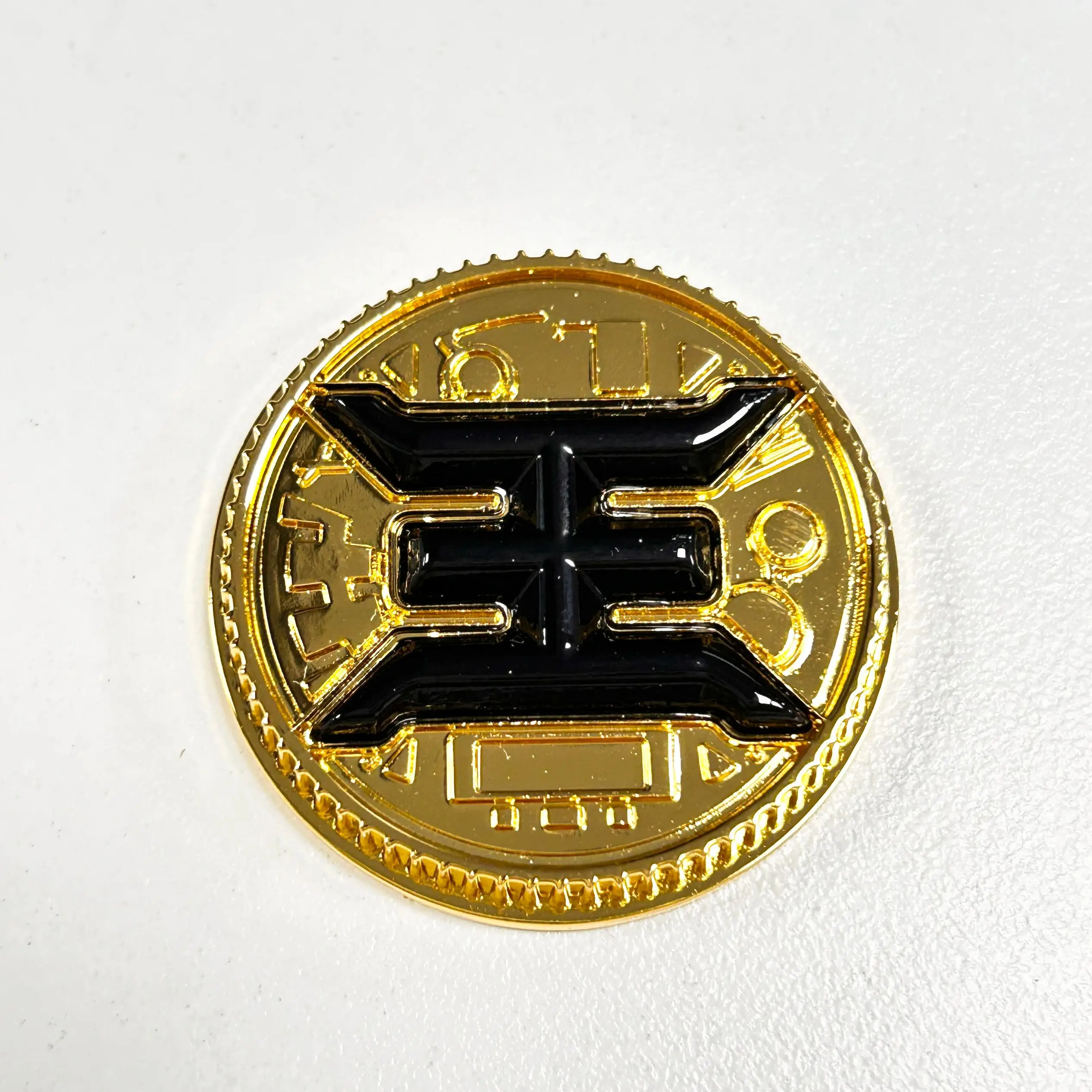 

Legacy BLACK ZEO CRYSTAL Power Coin-Gold Made for Bandai Ranger Legacy Morpher