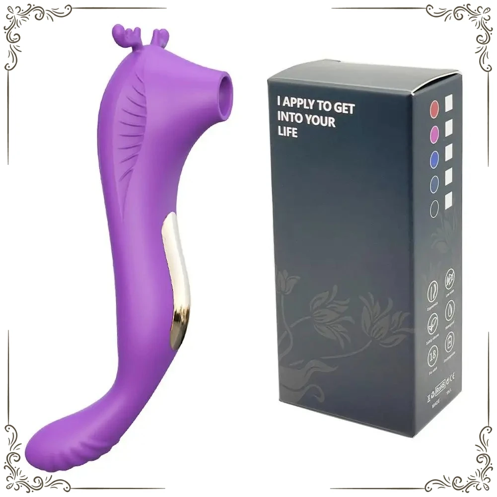 Reindeer Sucking Vibrator for Women Nipple Clitoris Sucker Stimulator Massager Vibrating Portable Type Female Adult Sex Toys - view 3