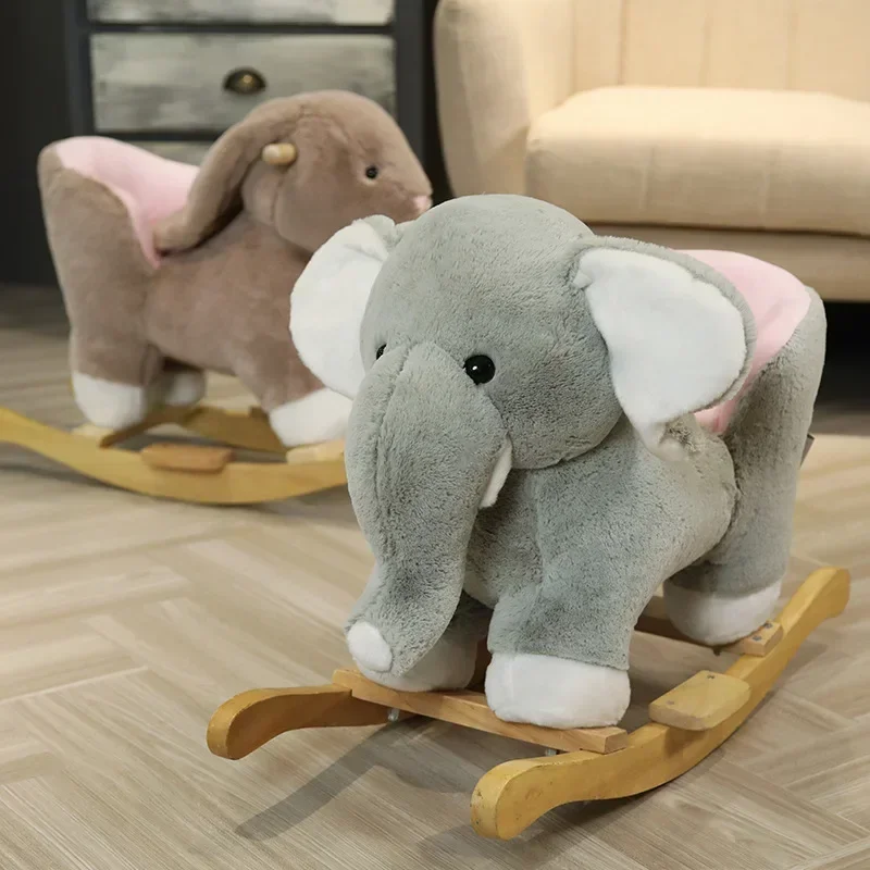 Cheval de Troie de Style Nordique pour Enfant, Chaise à Bascule, Premier Cadeau d'Anniversaire pour Bébé