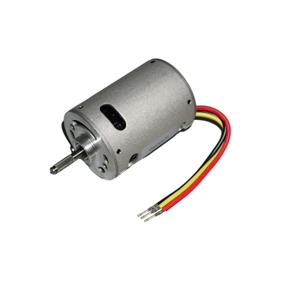 

50mm Neodymium Strong Magnetic Inner Rotor Brushless Motor 12-60V Front and Rear Ball Bearing High-speed Brushless Power Motor