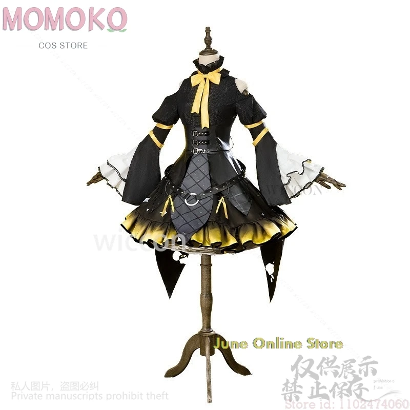 Anime Game Project Sekai Cosplay Rin Len Costumes Halloween Christmas Lolita Uniform Roleplay Clothing Party Uniform Wig Set Cos