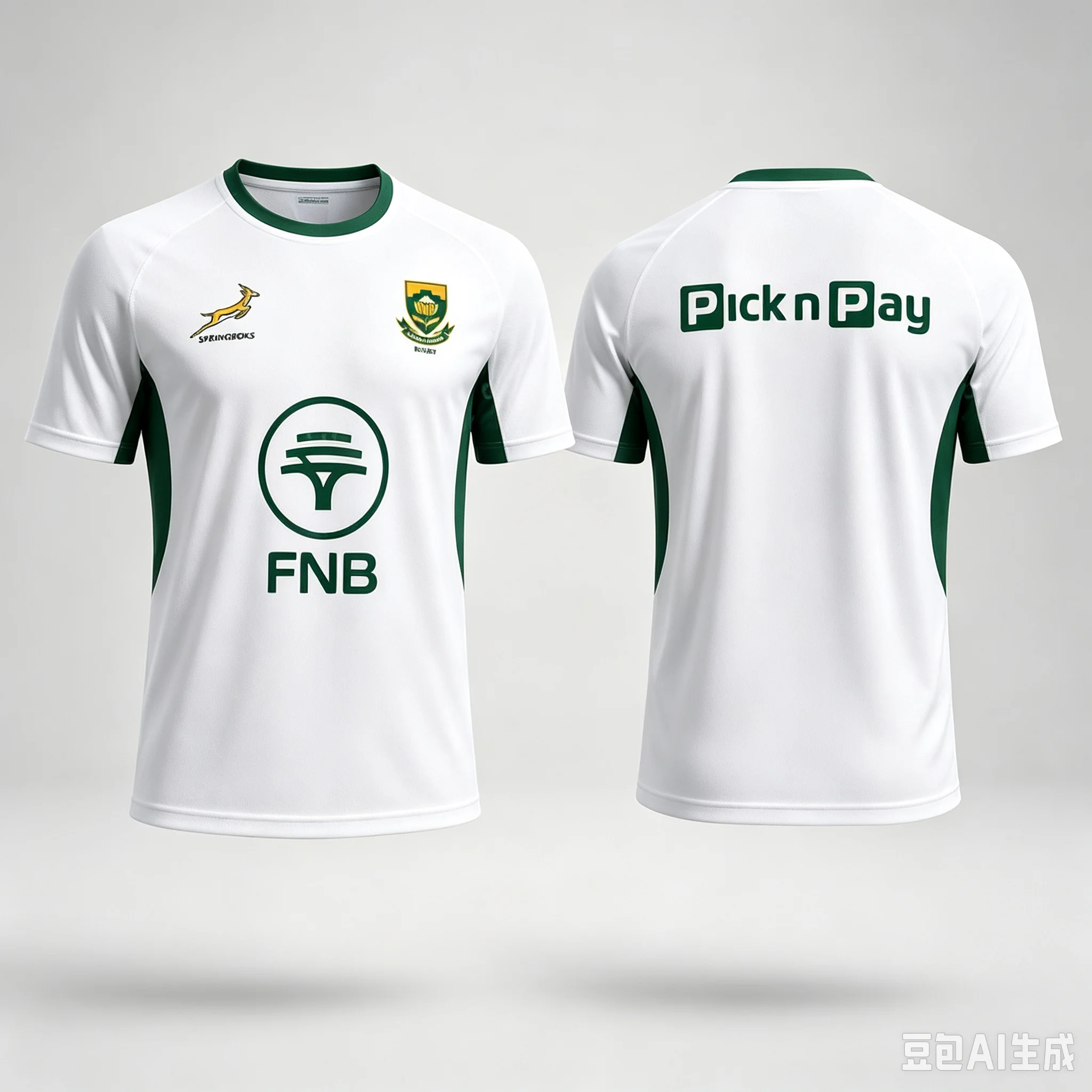 Südafrika Springboks Rugby-Trikot, Sportshirt, Springbok-Nationalmannschaft, Freizeit-Trainingsoberteil, Rugby-Uniform, große Größen. – Detail 7