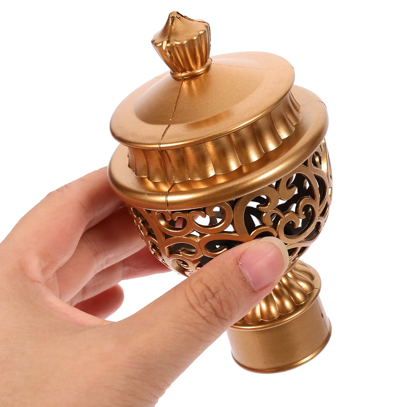 Roman Rod End Cap Blackout Curtain Rods Double Drapery Rod Decorative End Finial for Living Room Window Hardware