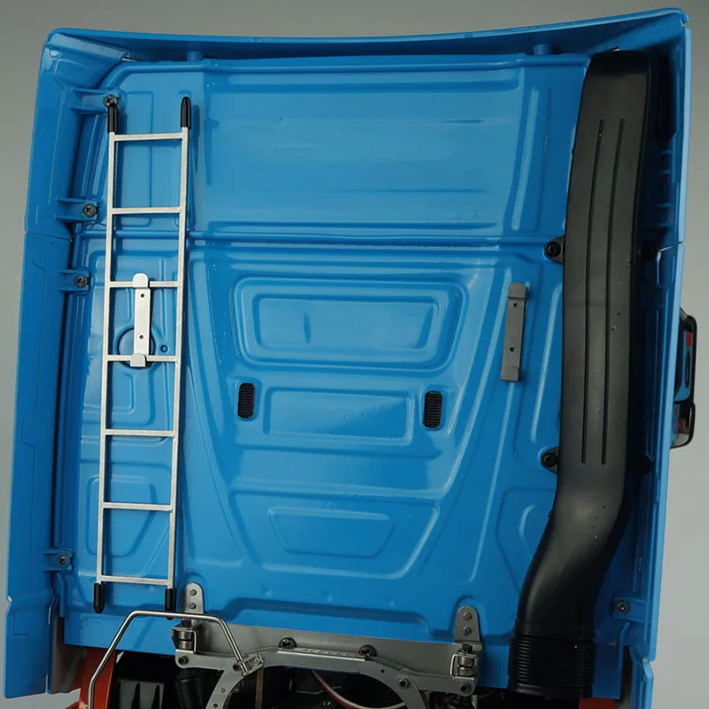 1:14th Scale 1pcs Plastic Simulation Work Stairs for Tamiya RC Truck SCANIA 770S R620 VOLVO BENZ Arocs MAN TGX Car Accessories