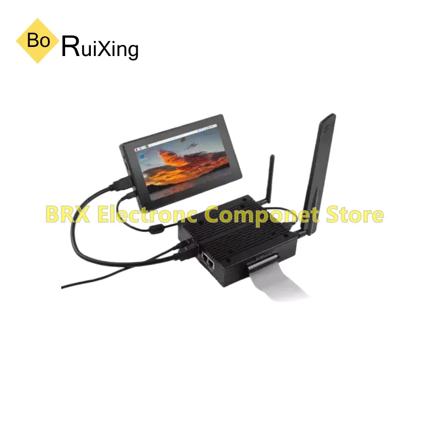 1PCS/LOT CM4-NVME-NAS-BOX Raspberry Pi CM4 Computing Module NAS Integrated Host Network Storage Server Dual Solid-State Drive 4G