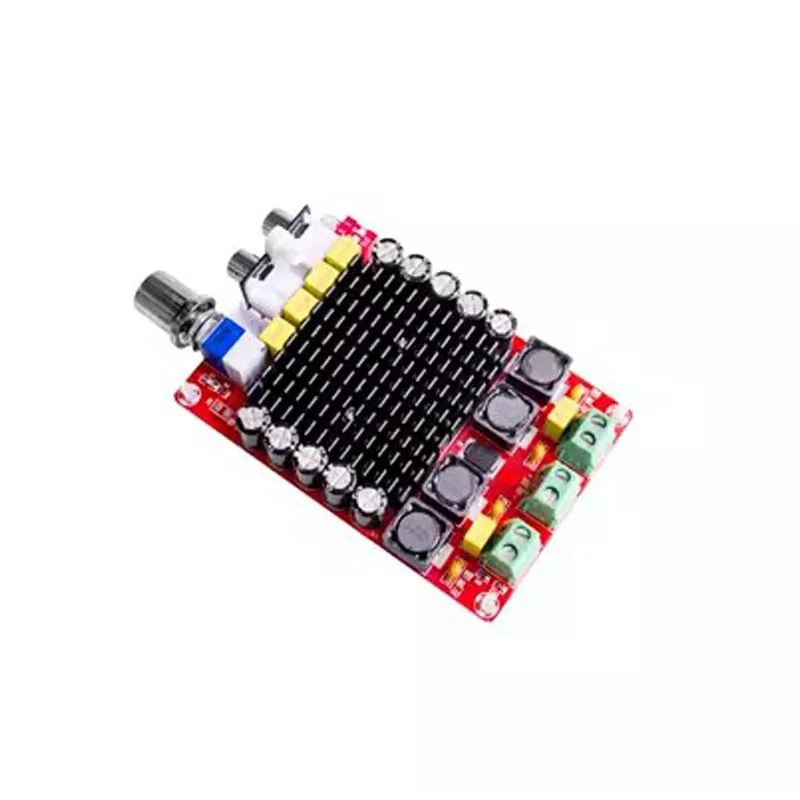 Verstärkerplatine von TDA7498 Klasse D 2X100W Zweikanal-Audio-Stereo 80W + 80W Digitales Verstärkerplatinenmodul XH-M151