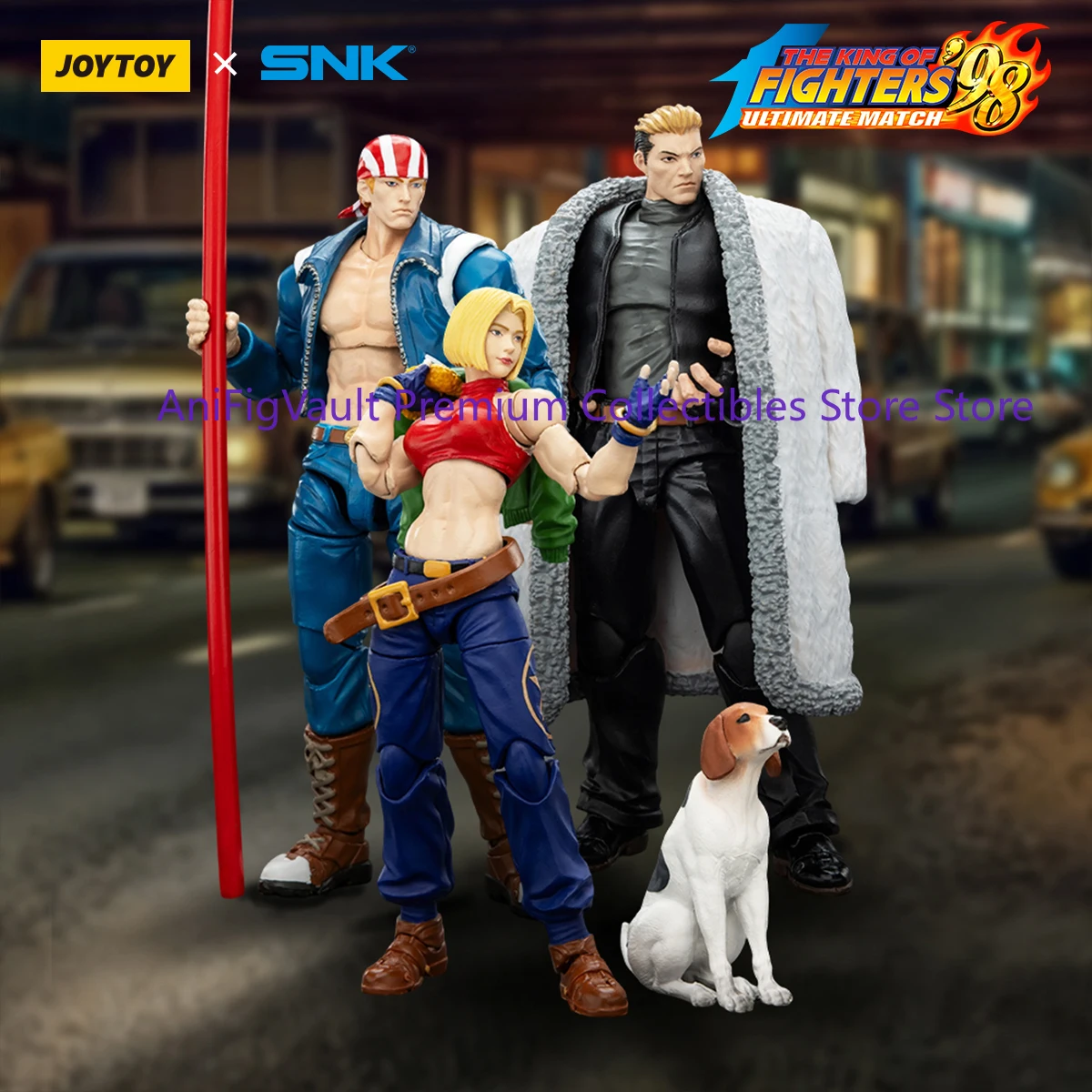 Joytoy SNK Action Figure KOF 98UM 97 Special Team Ryuji Yamazaki Billy Kane