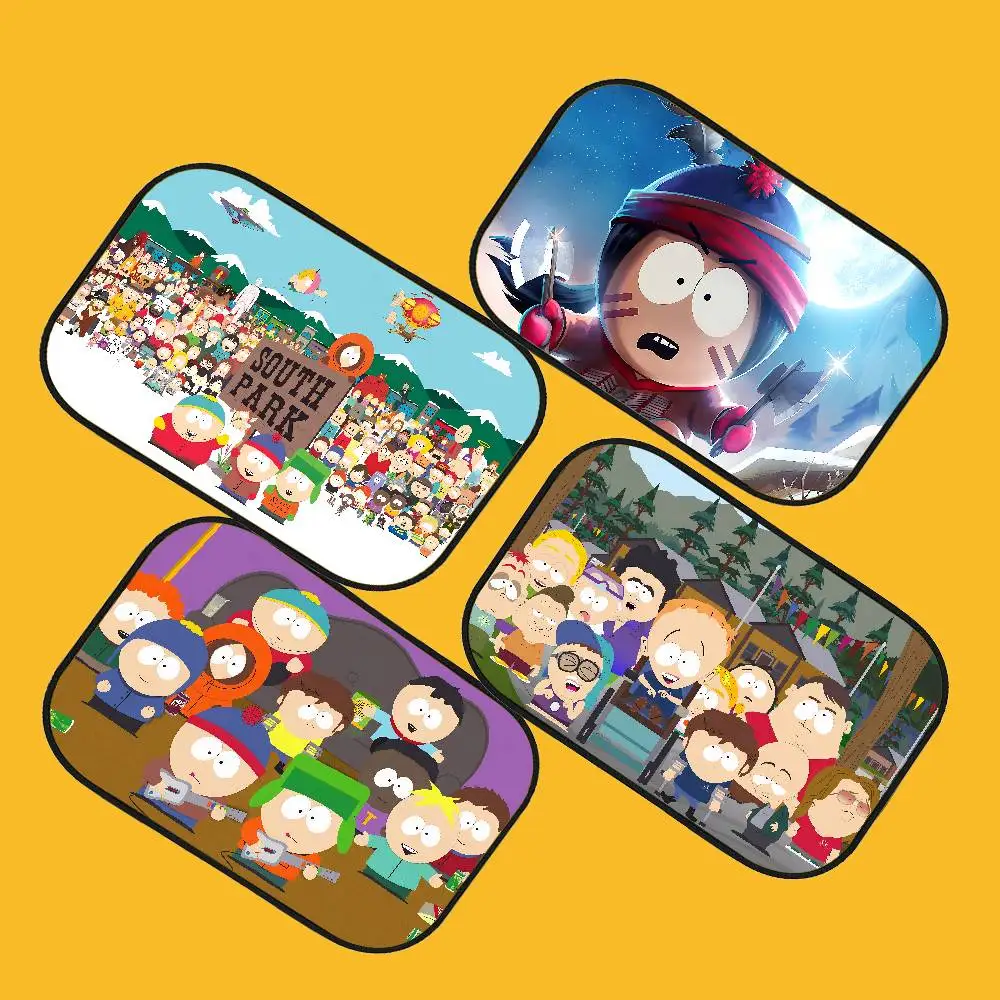 

Комедийный S-South Park, 1 шт., автомобильный солнцезащитный козырек, боковое окно, ветровое стекло, мультяшный для детей и взрослых, адсорбционный солнцезащитный козырек, солнцезащитный козырек