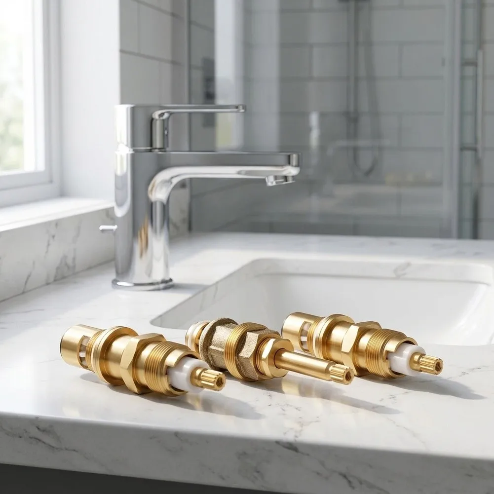 Cartridge Replacement Designed for 910-030 and 910-022 Faucet Series Used in Residential For Bathtub and Shower Installations