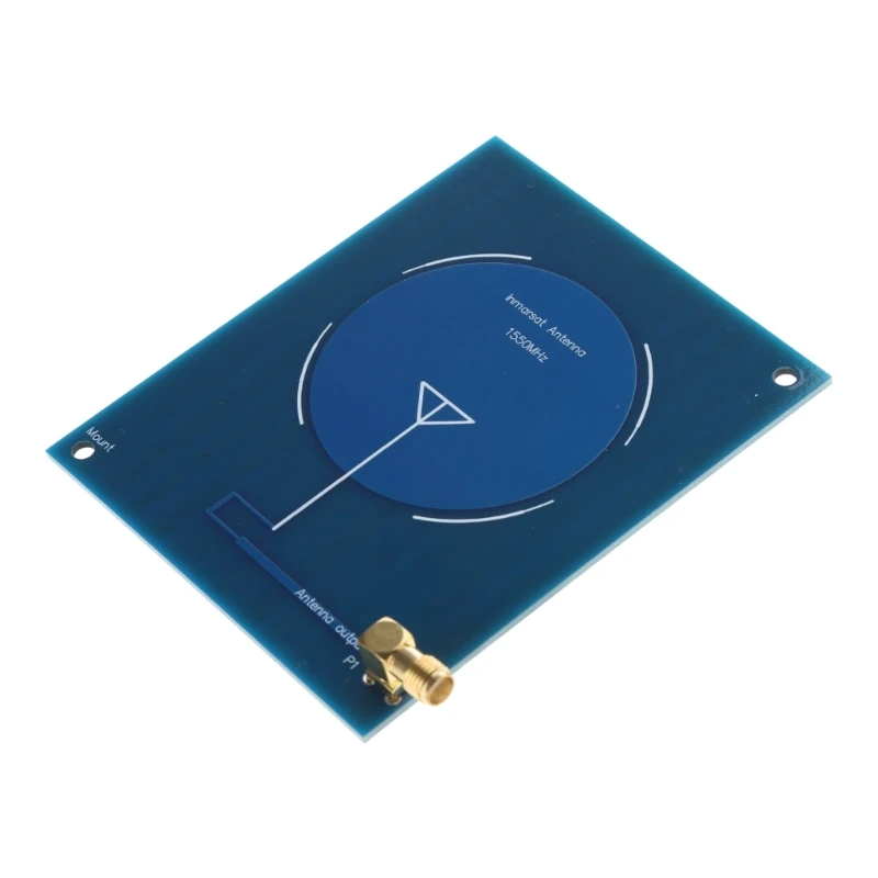 Dropship PCB Antenna 1.5Ghz Antenna SMAFemale Patches Gains 3.5dBi 66MHz Bandwidths for InmarsatAERO/STDC