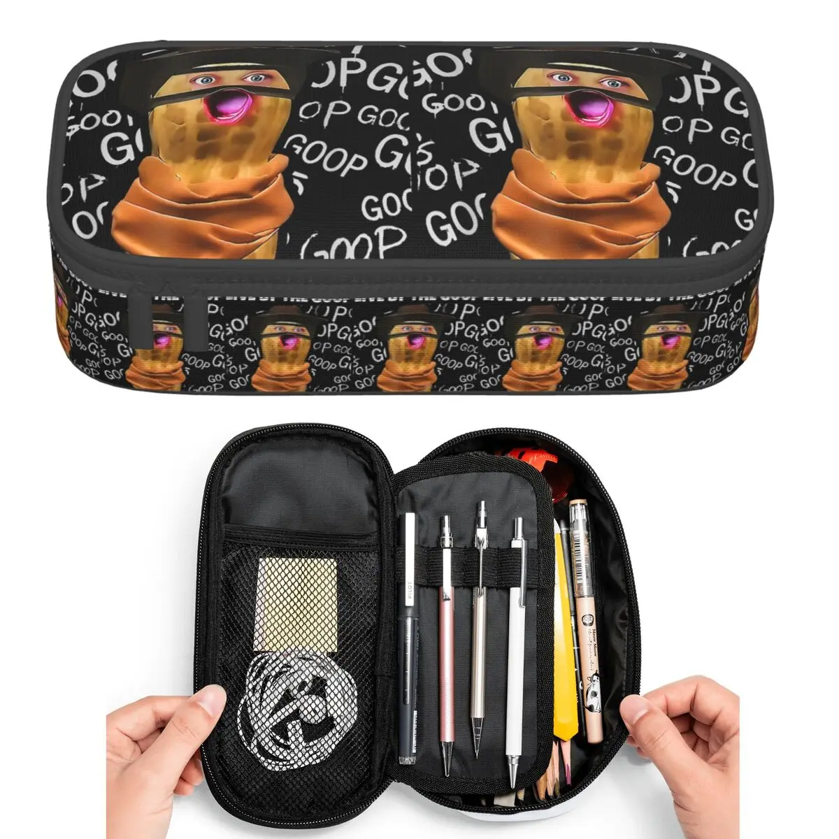 

The Burnt Peanut Bungulator Goop Goop Pencil Cases for Student Pen Box Pencil Bag Big Capacity Pencil Pouch Pen Holder