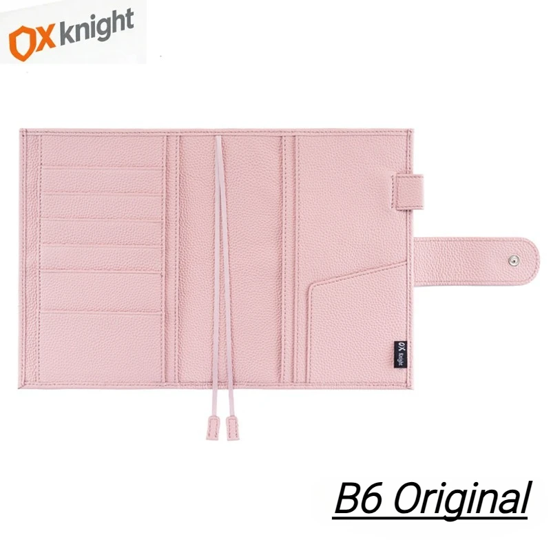 ox-knight-original-series-b6-plus-cover-for-b6-stalogy-notebook-genuine-pebbled-grain-cowhide-planner-organizer-agenda-journal