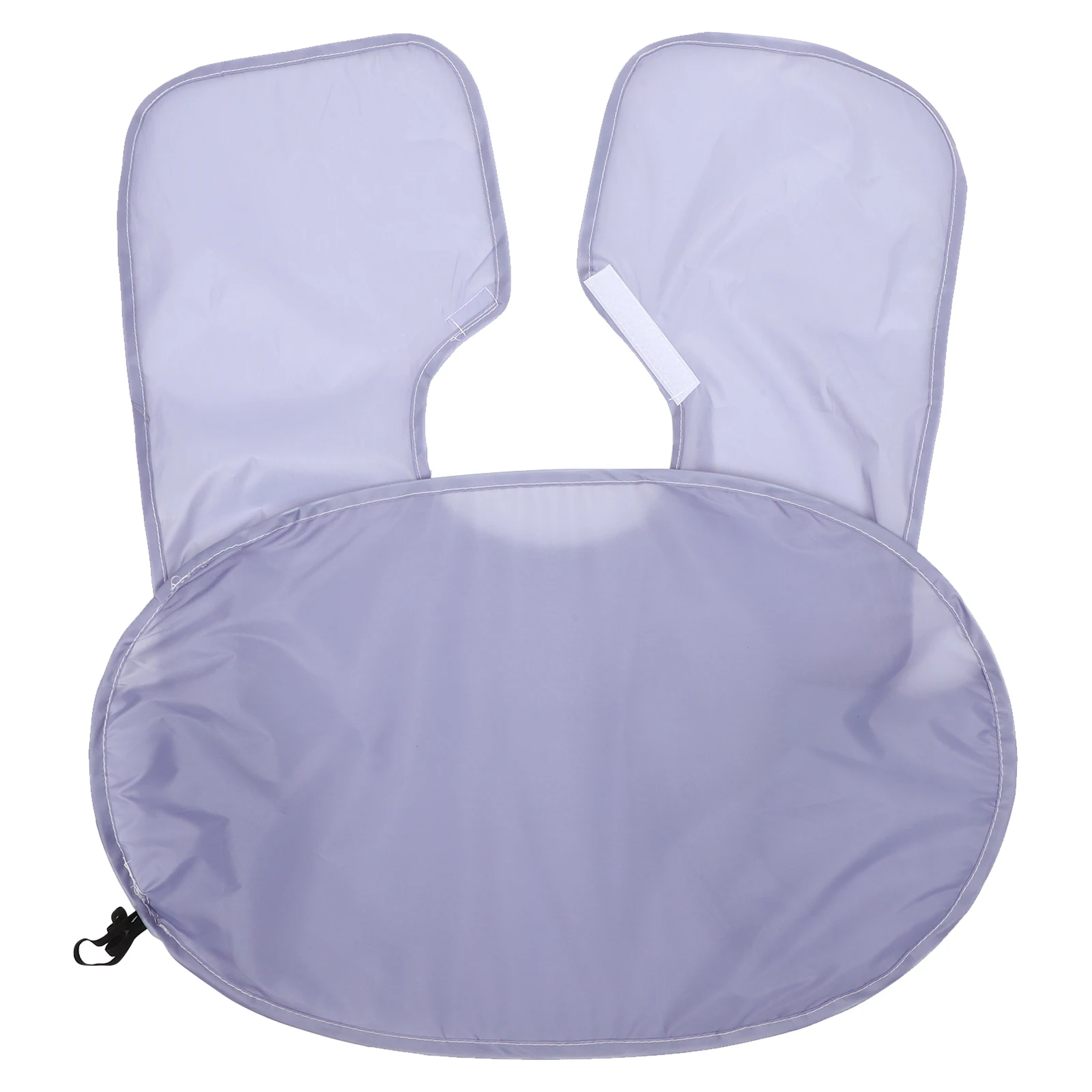 

1pc Beard Shaving Apron Durable Waterproof Foldable Easy Storage Keep Sink Clean No Hair Clogging Drain Household Use Gift For