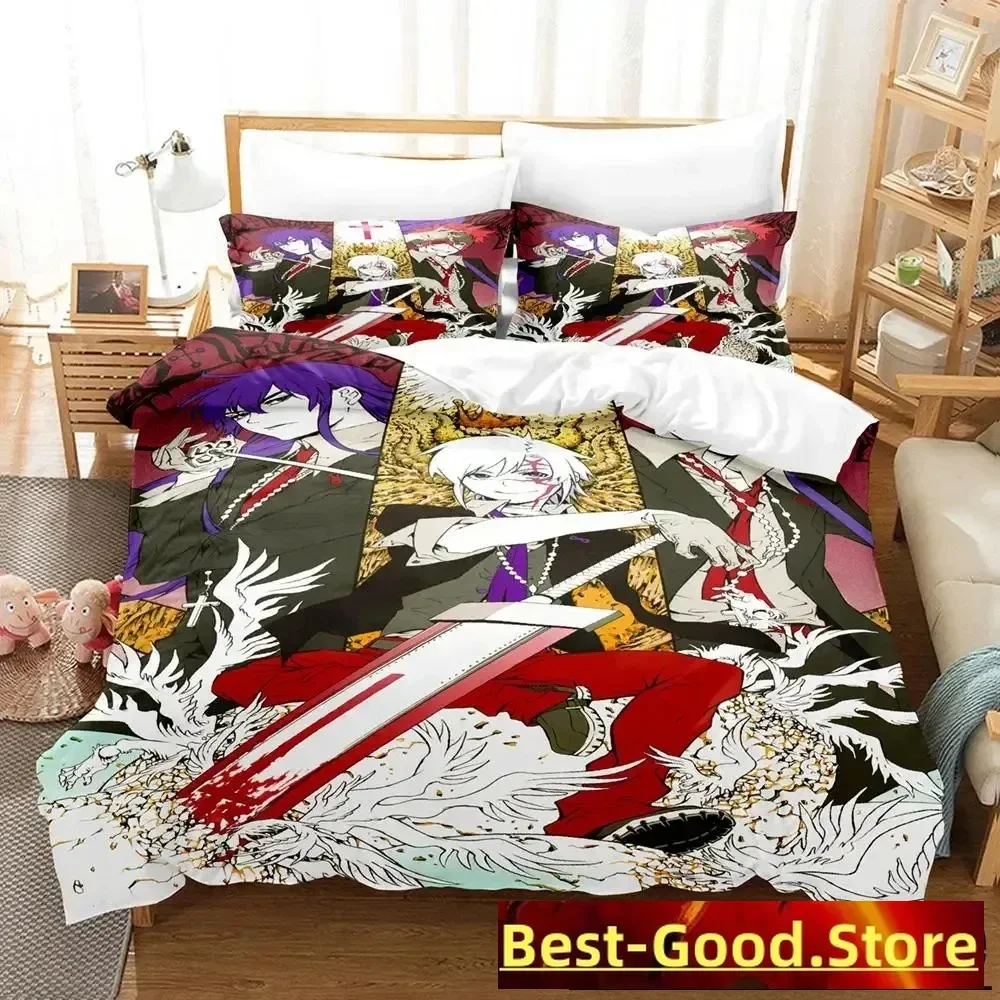 New D.Gray-man Bedding Set Single Twin Full Queen King Size Bed Set Adult Kid Bedroom Duvet cover Sets Anime parure de lit Bed