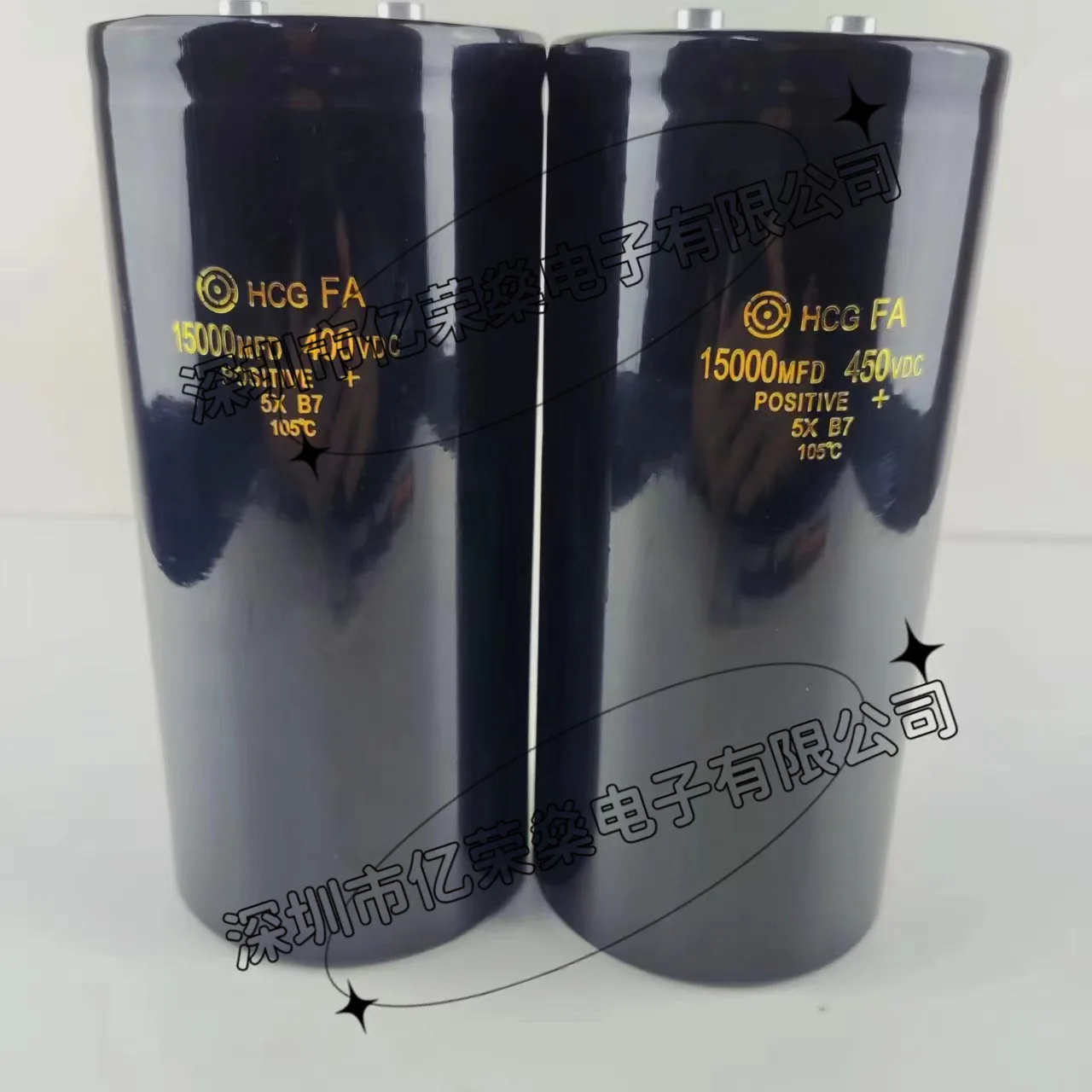 New Japan 400VDC 15000MFD Hitachi HCG FA Inverter capacitor 450V15000UF