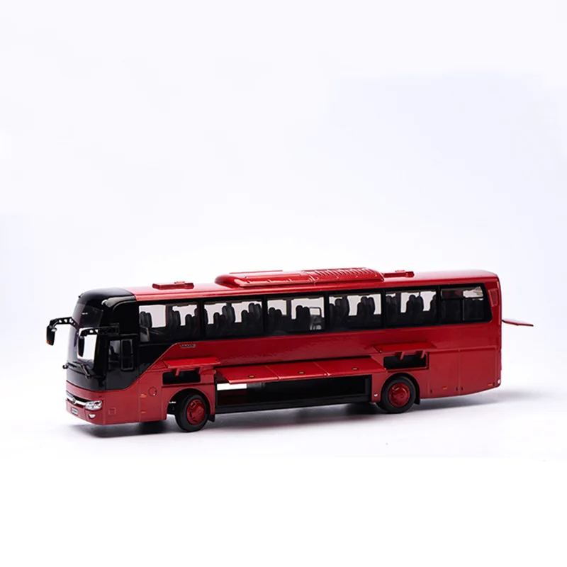 Diecast Alloy 1:42 Scale ZK6122H9 Urban Public Transportation Bus Model Adult Classic Collection Toy Static Display Gift Souveni