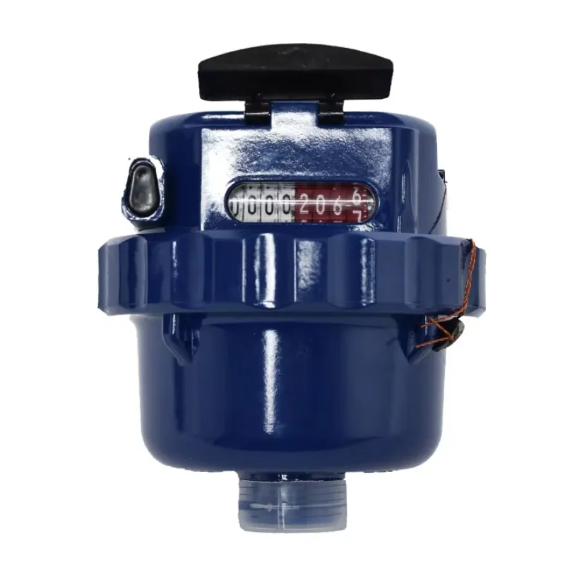 Household Kent Water Meter Brass Plastic Body Rotary Piston Water Meter with Pulse Output