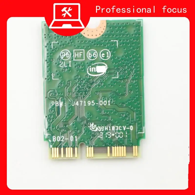 01AX768 5W10V25772 for Lenovo Wireless Card Bluetooth Module, 9560 NV M2 Dual-band 802.11AC 2.4g/5ghz 1.73 GBPS wifi Card BT