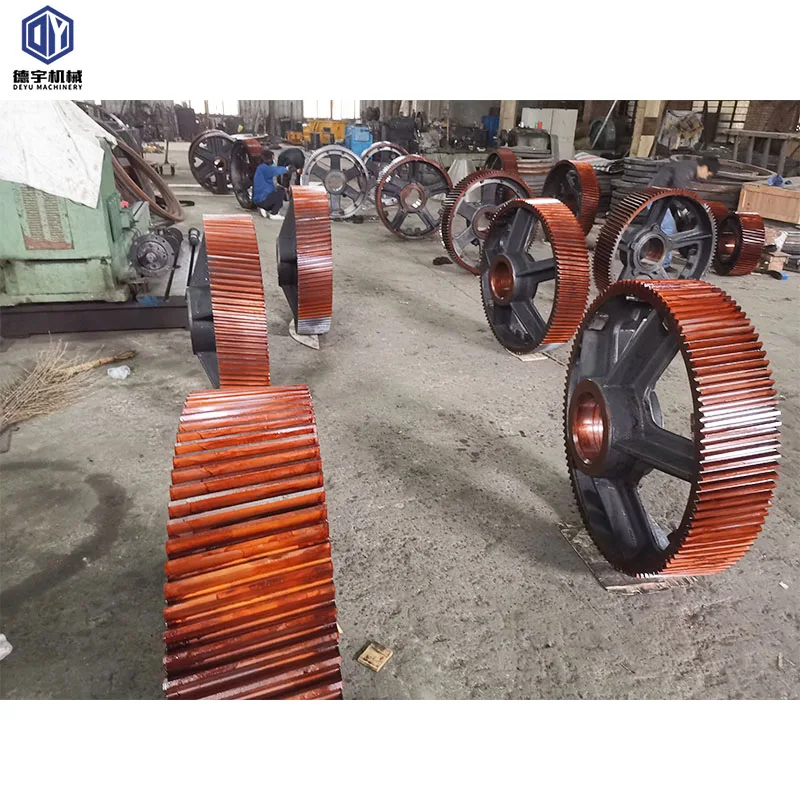 High performance OEM customized Heavy Industrial casting Forged  Large Diameter Metal Spur Gear For Transmission Machines